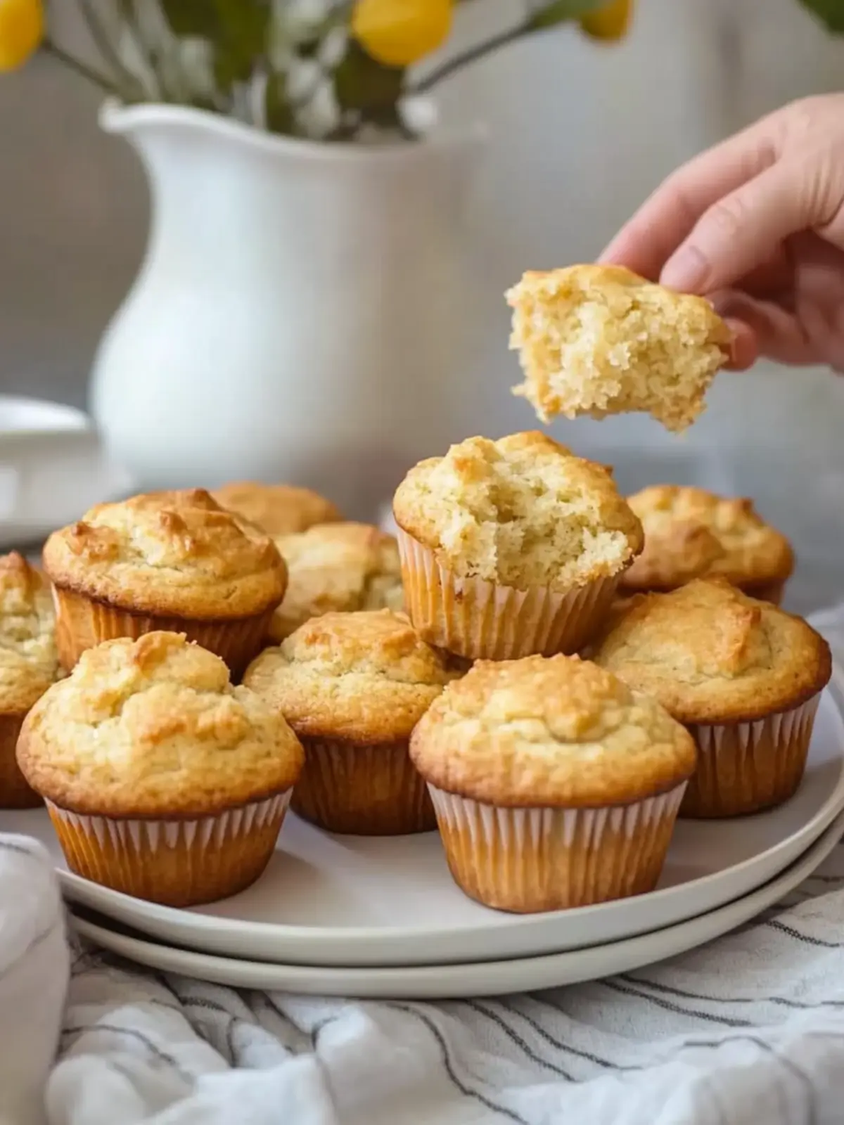 black tea vanilla muffins preparation steps
