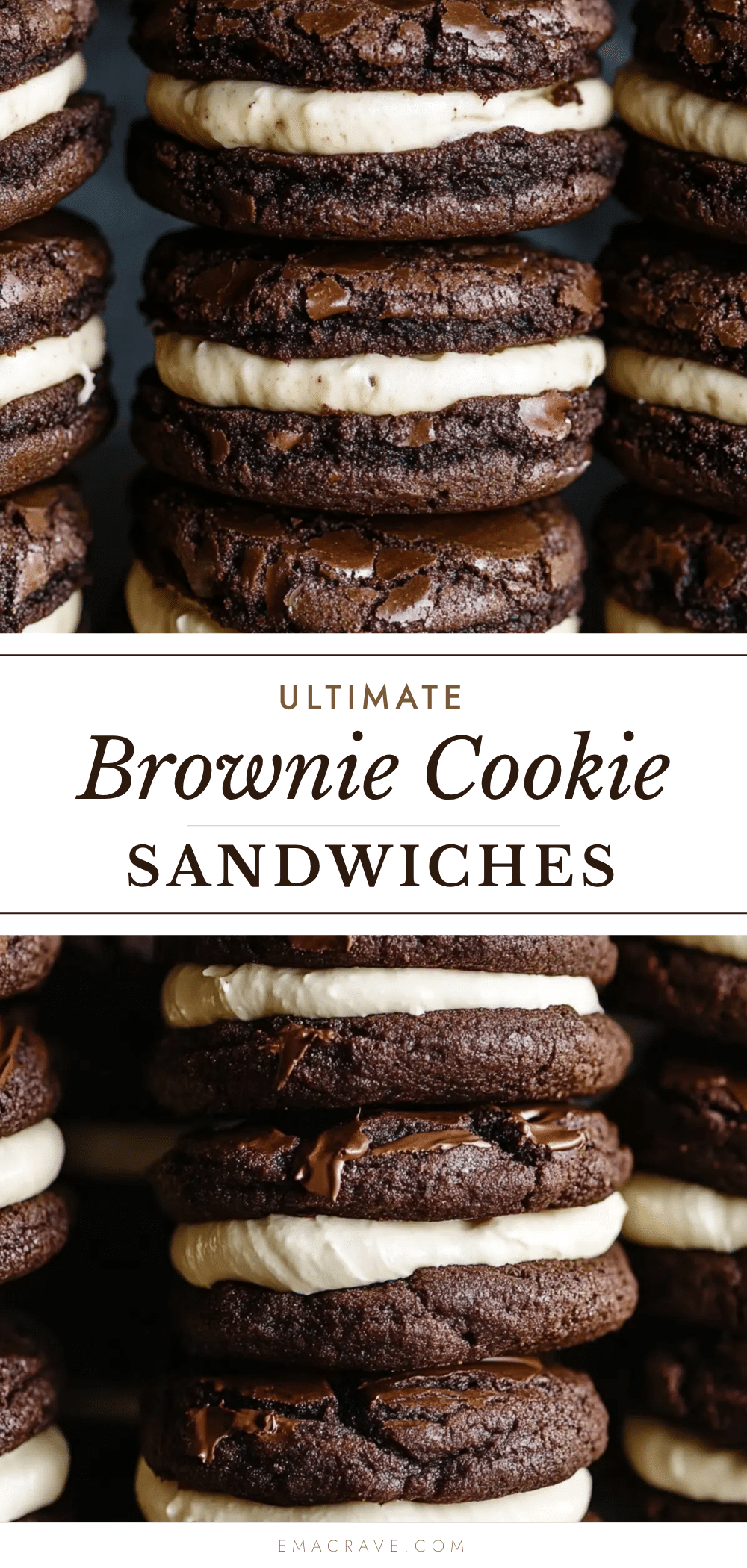 brownie cookie sandwiches recipe