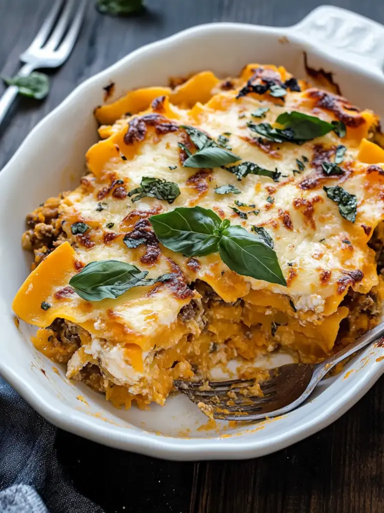 butternut squash lasagna - featured image