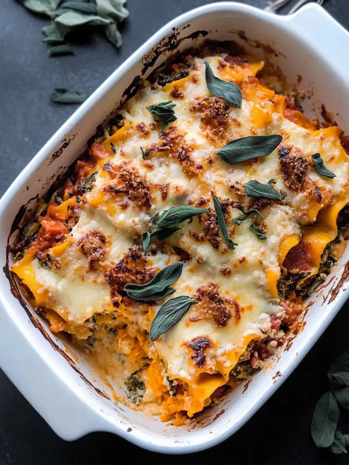 butternut squash lasagna preparation steps