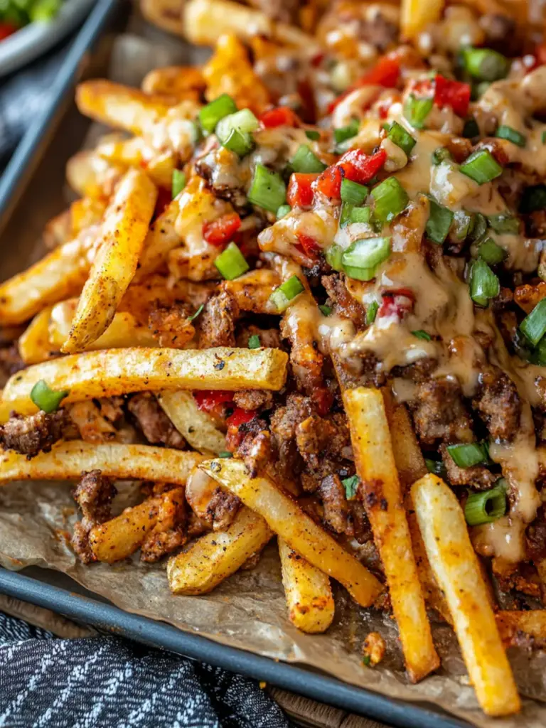 cajun dirty loaded fries - featured image