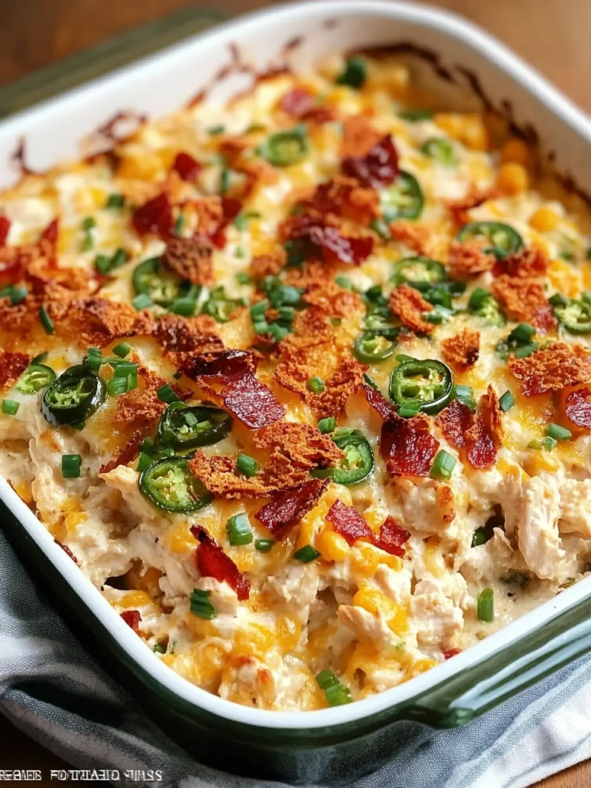cheesy jalapeno popper chicken casserole preparation steps