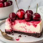 cherry cheesecake - featured image