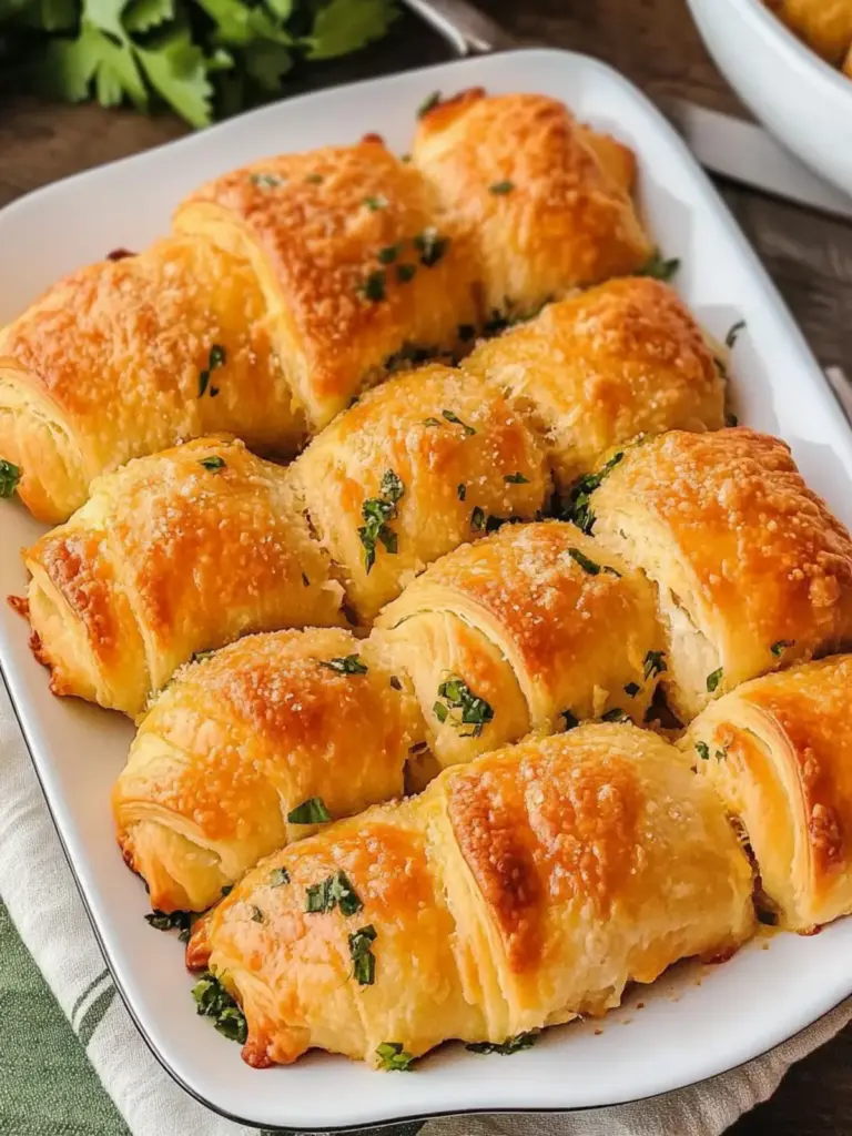 chicken parmesan crescent rolls - featured image