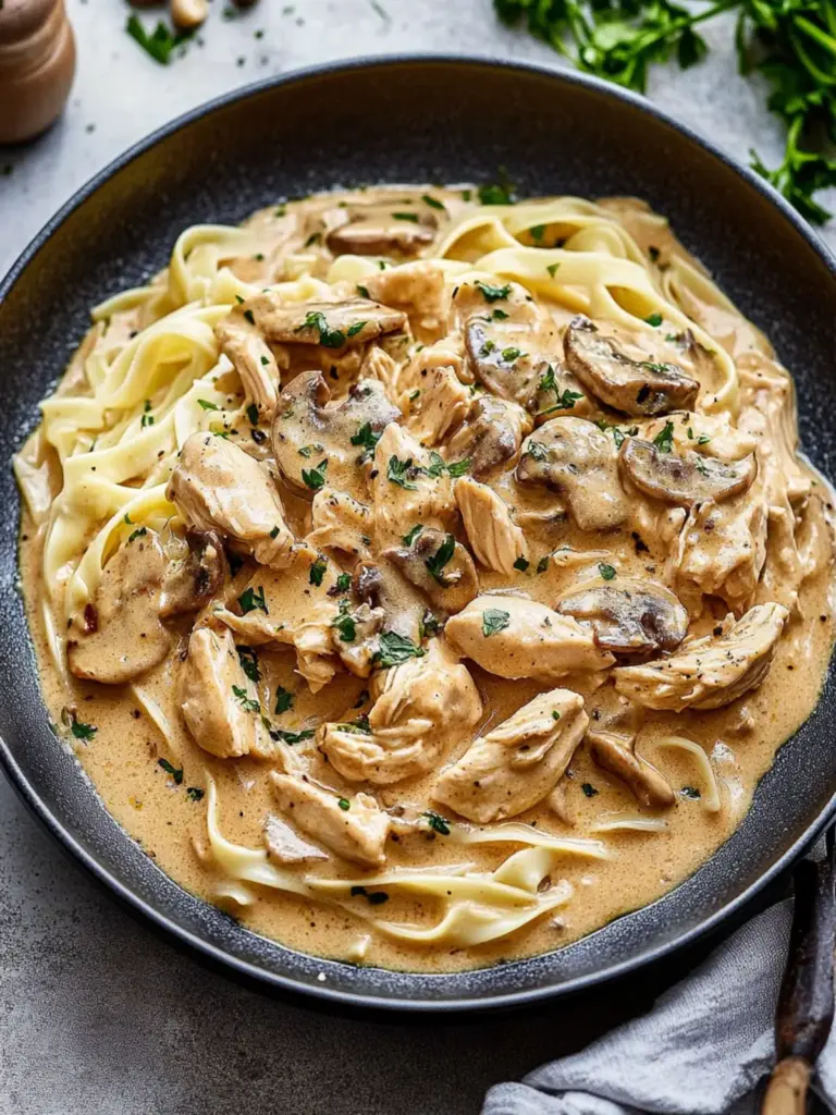 chicken stroganoff - featured image