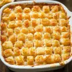 chicken tot pie bake - featured image