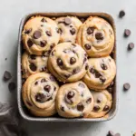 chocolate chip cookie rolls - featured image