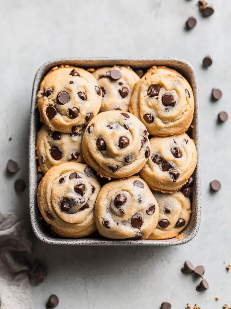 chocolate chip cookie rolls - featured image