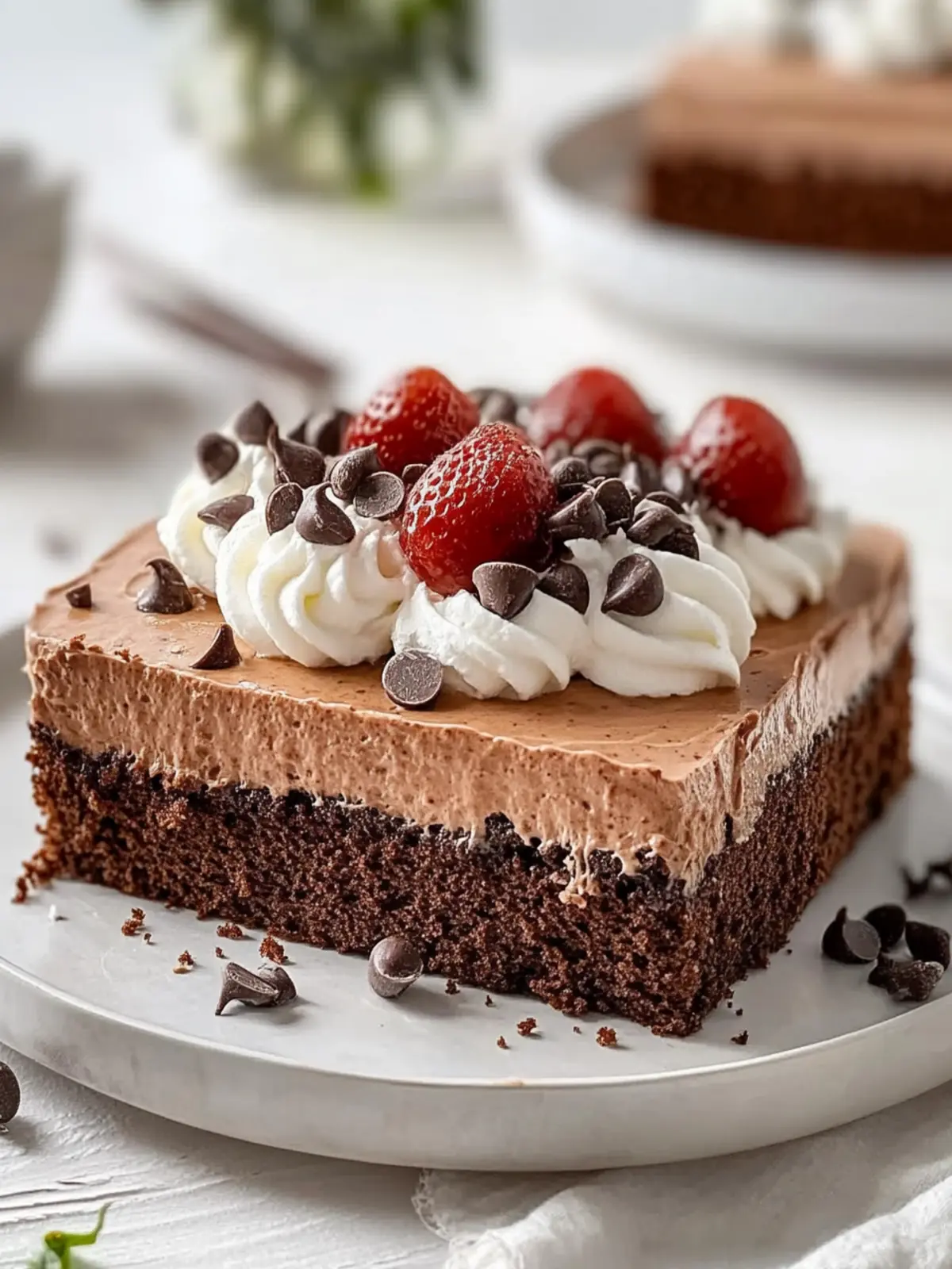 chocolate tres leches cake preparation steps