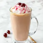 copycat iced cherry chai latte - featured image