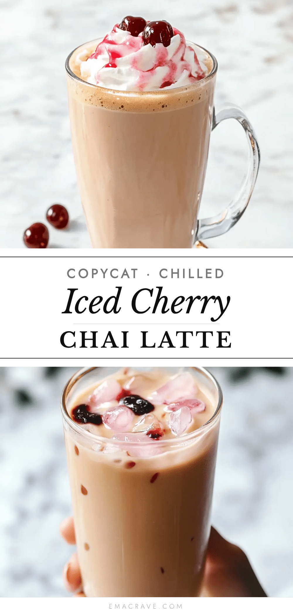 copycat iced cherry chai latte recipe