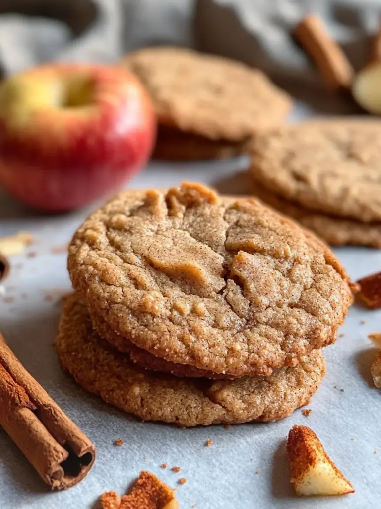 Cozy Paleo Cinnamon Apple Cookies - featured image