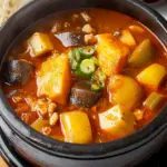 cozy soybean paste stew - featured image