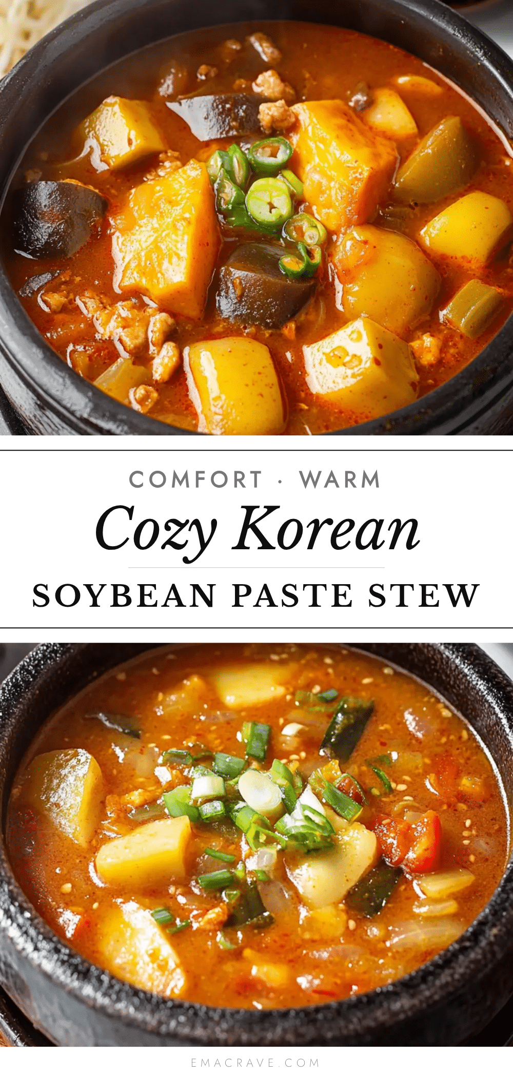 cozy soybean paste stew recipe
