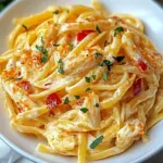 creamy cajun crab pasta - featured image