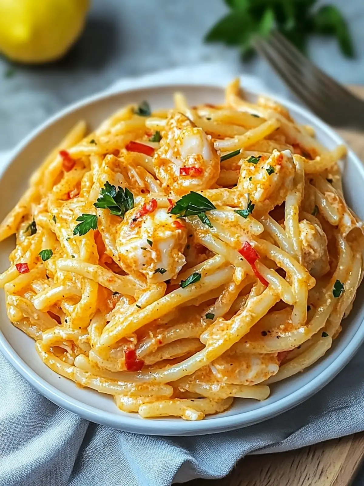 creamy cajun crab pasta preparation steps