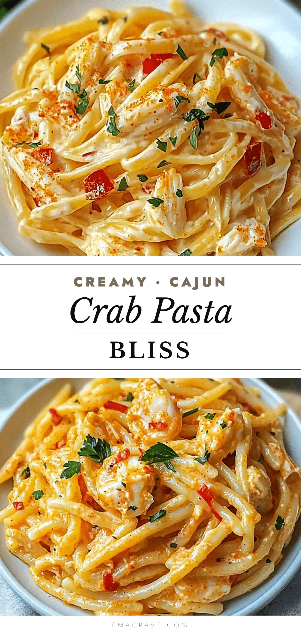 creamy cajun crab pasta recipe