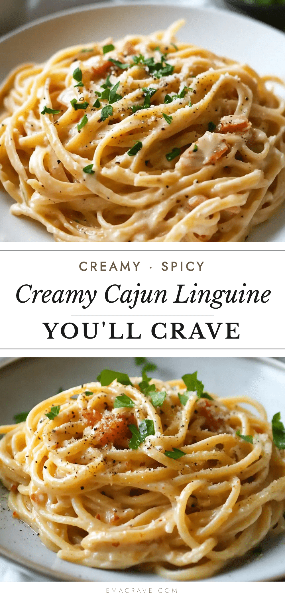 creamy cajun linguine with shrimp and sausage recipe