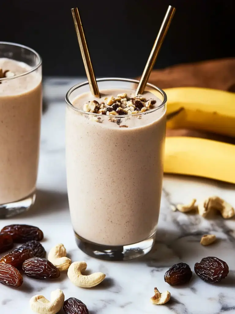 Creamy Cashew Date Shake - featured image