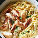 Creamy Slow Cooker Cajun Chicken Alfredo - featured image