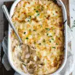 creamy tuna mornay casserole - featured image