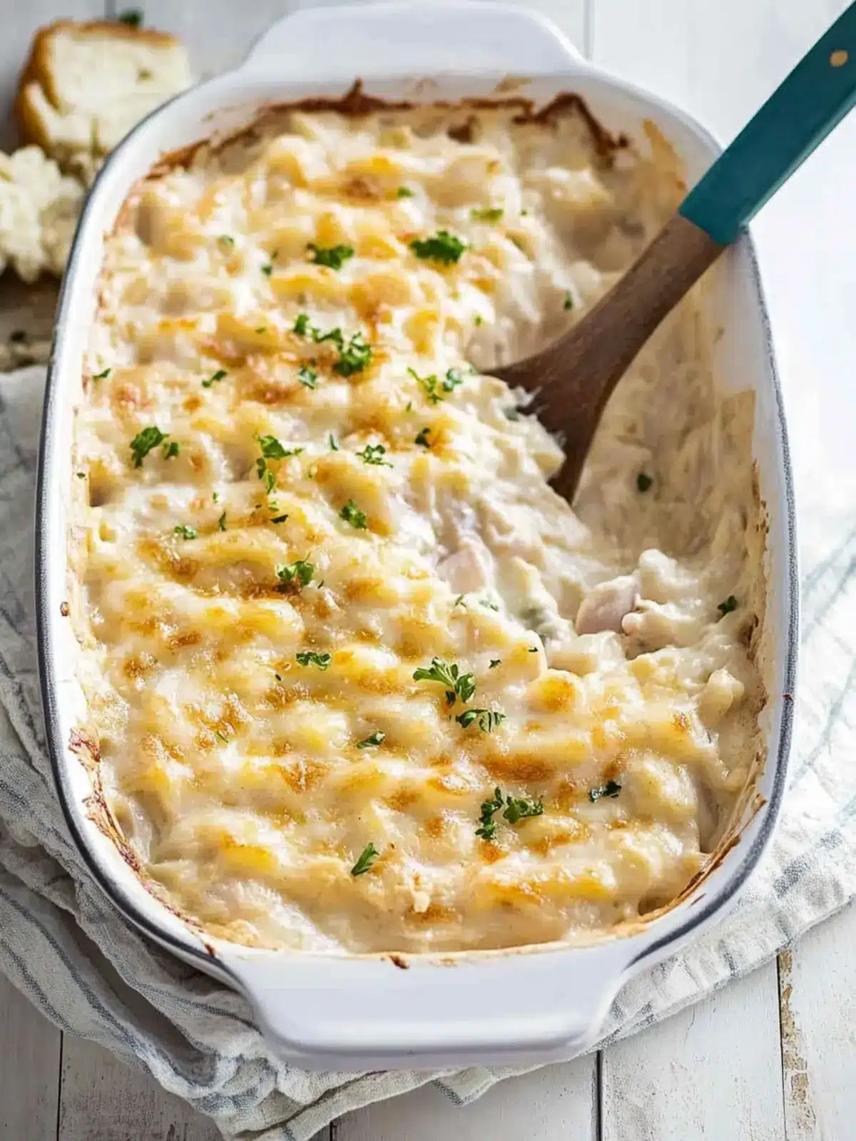 creamy tuna mornay casserole preparation steps