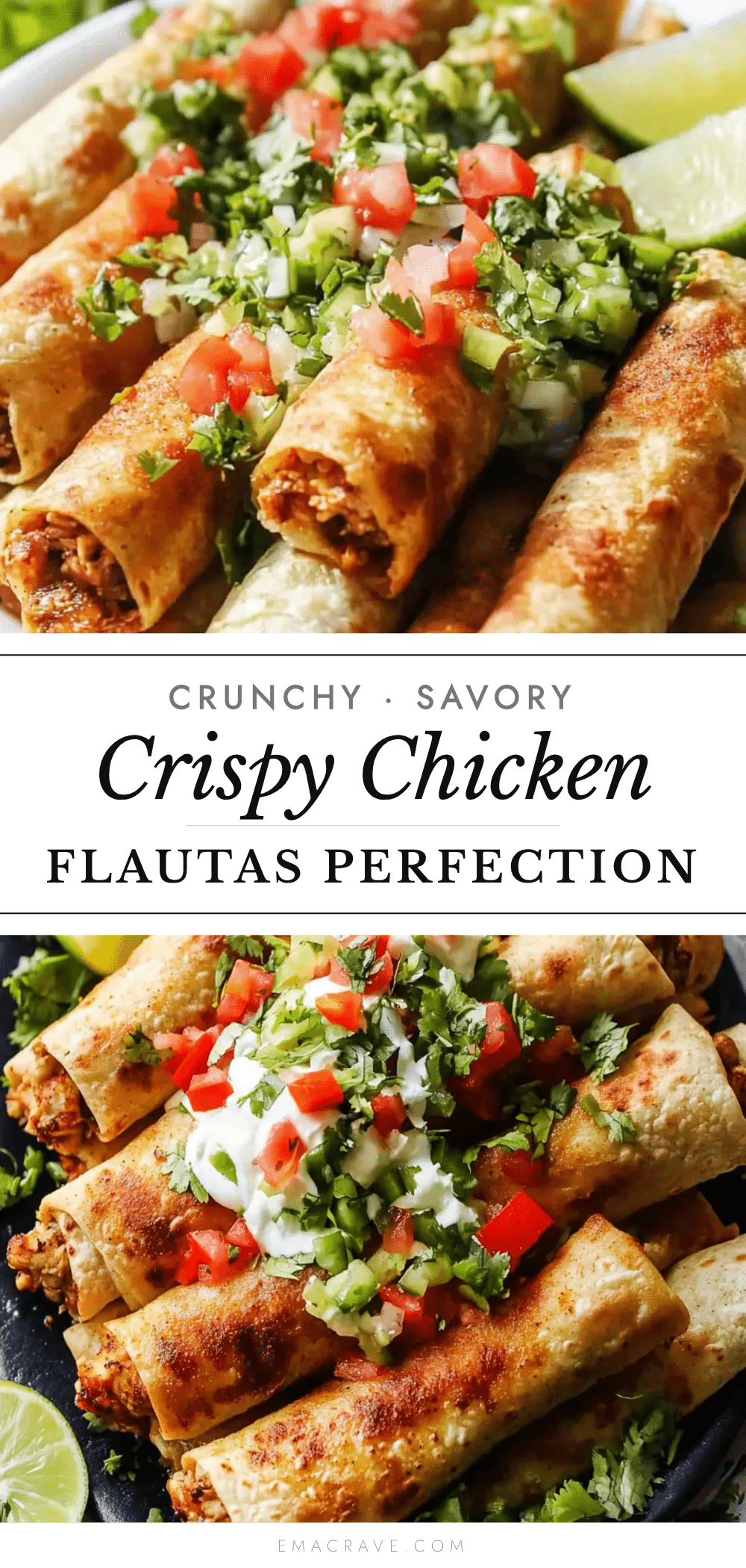 crispy chicken flautas recipe