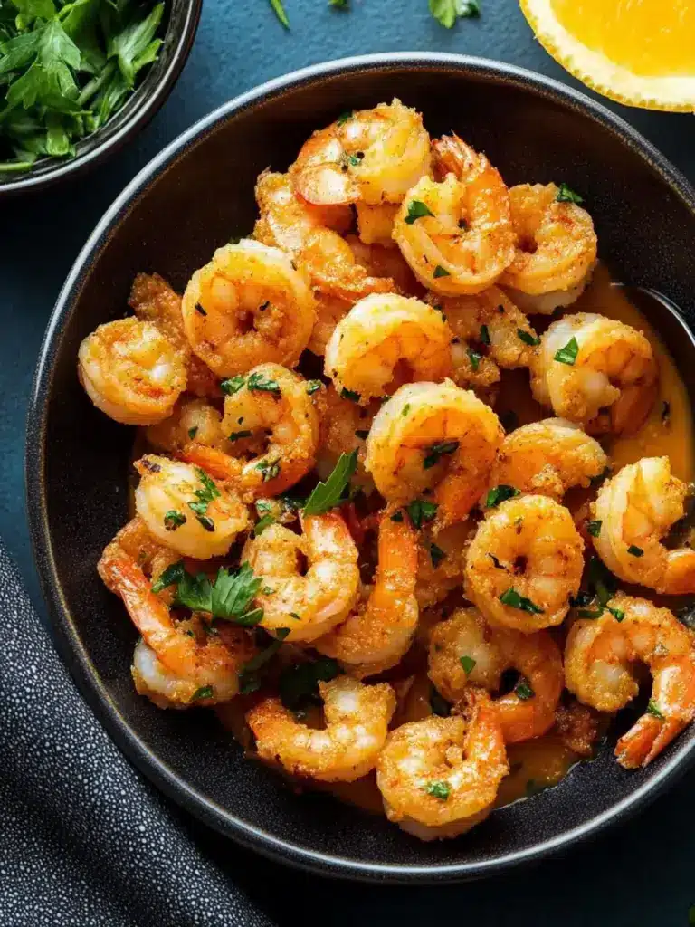 crispy vegan shrimp - featured image