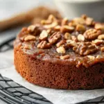 date and walnut cake - featured image