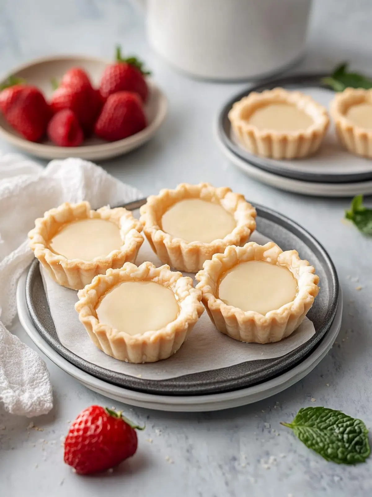 easy mini tart shells preparation steps