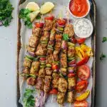 easy sheet pan kebabs - featured image