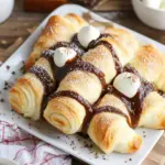 easy smores crescent rolls - featured image