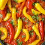 easy weeknight peperonata - featured image