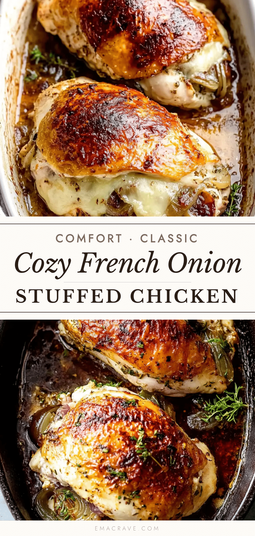 french onion stuffed chicken recipe