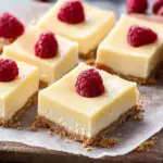 gluten-free cheesecake bars - featured image