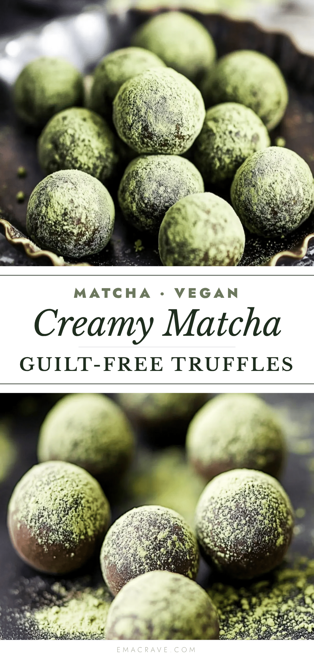 healthy matcha truffles recipe