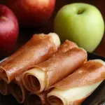 homemade apple cinnamon fruit roll-ups - featured image