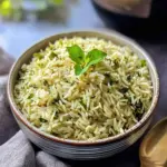 Instant Pot Spinach Rice - featured image