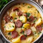 kielbasa potato soup - featured image