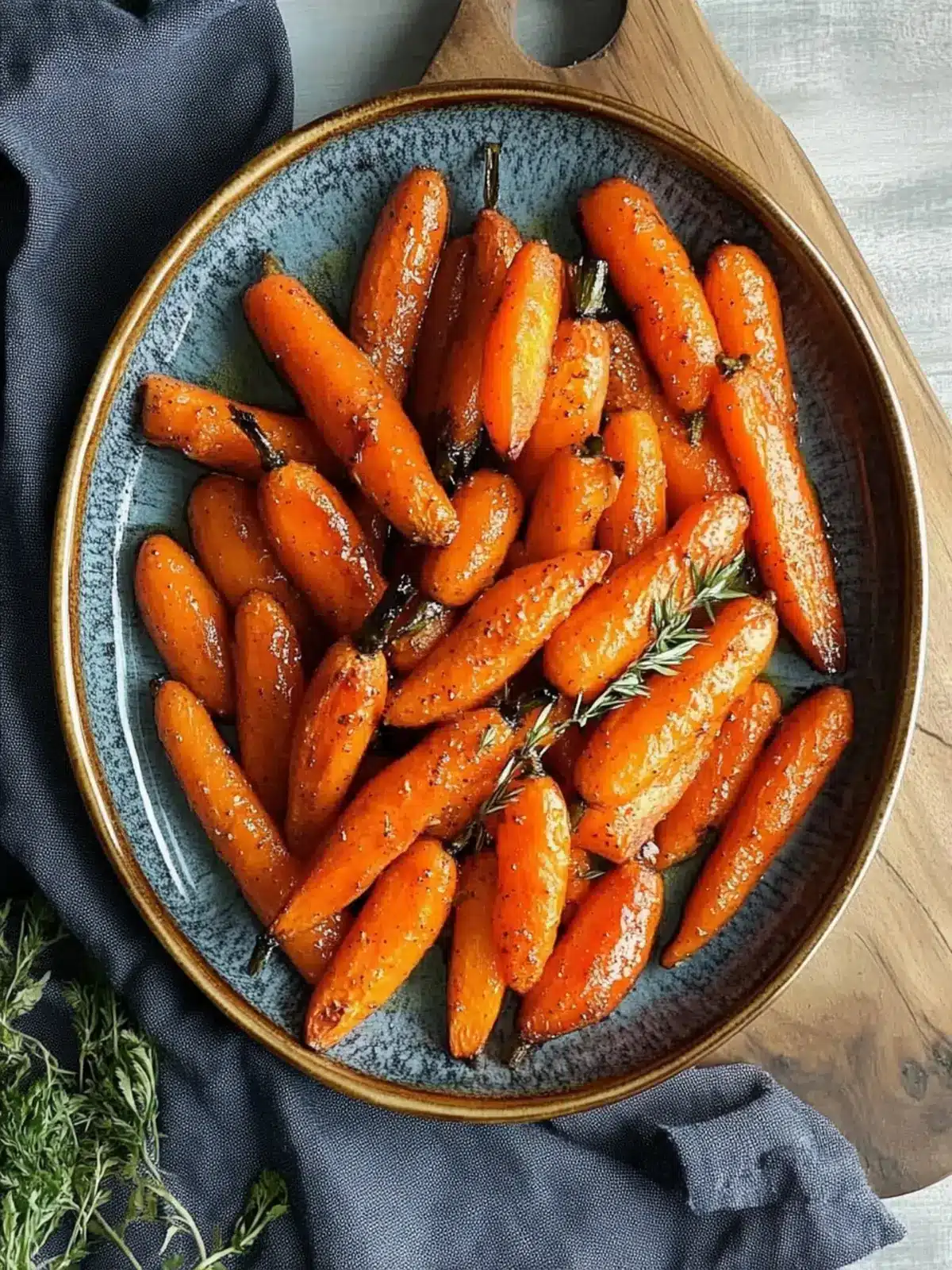 maple Dijon roasted carrots and apples preparation steps