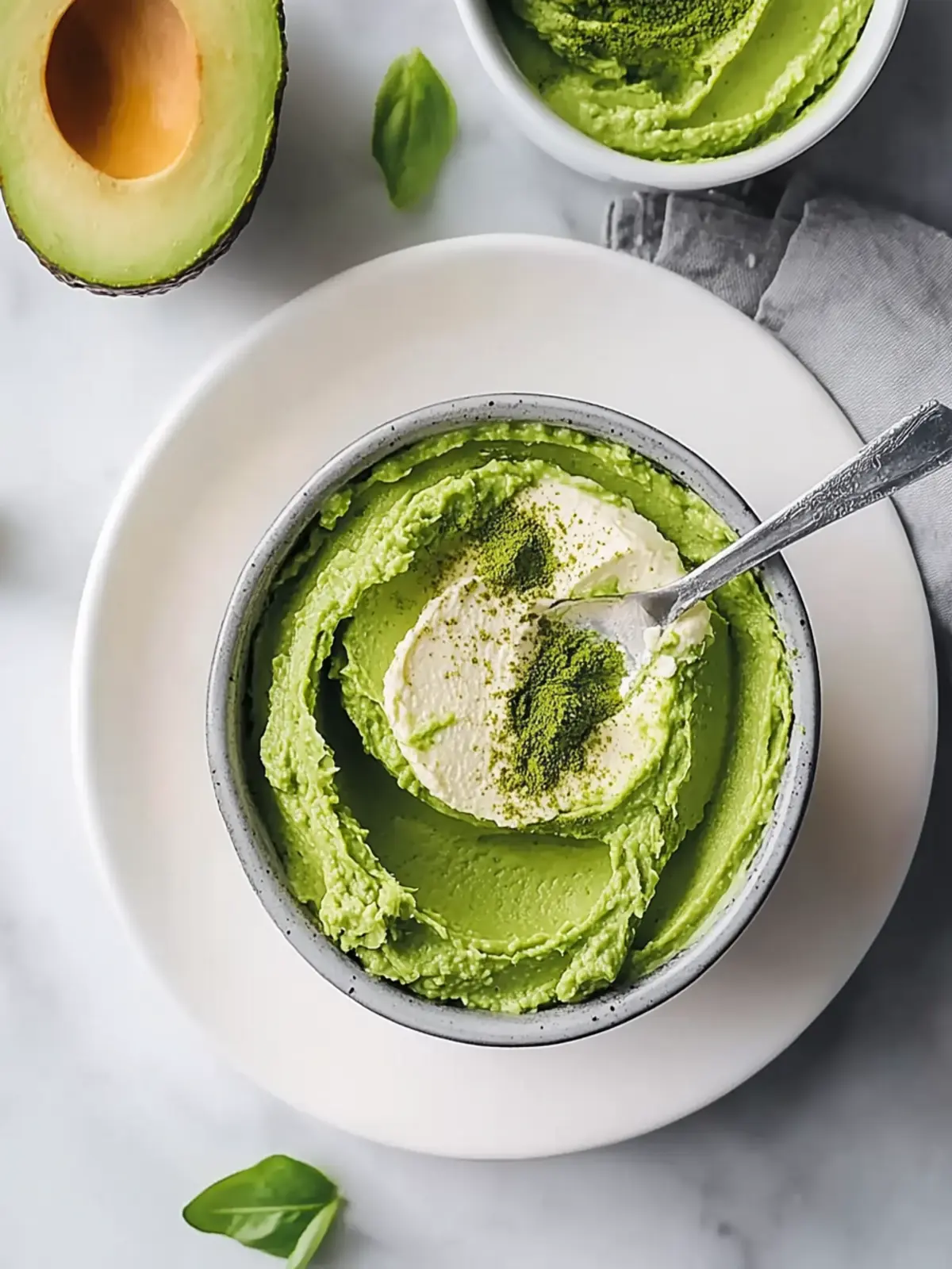 matcha cream cheese spread preparation steps