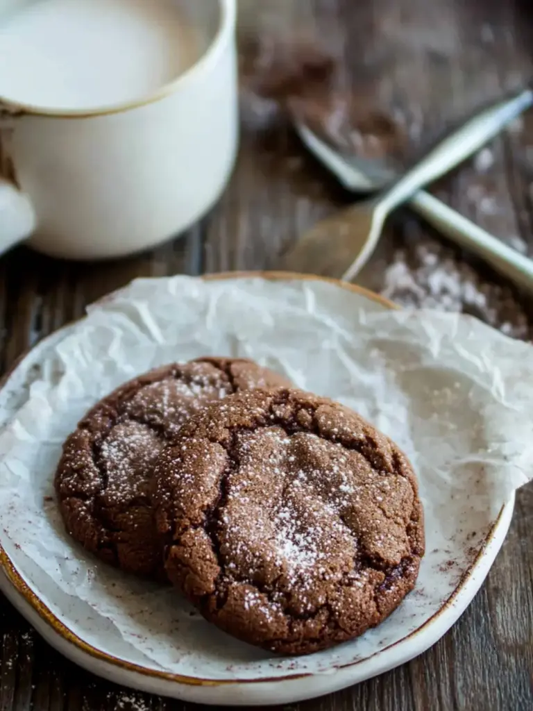 mexican hot chocolate cookies - featured image