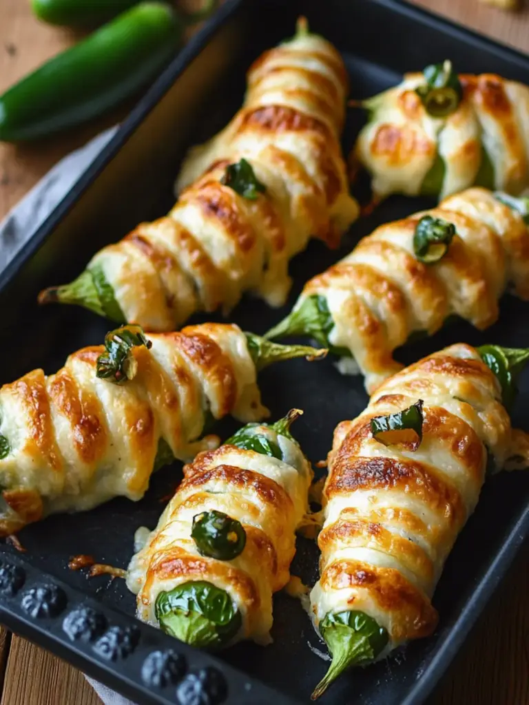 mummy jalapeño poppers - featured image