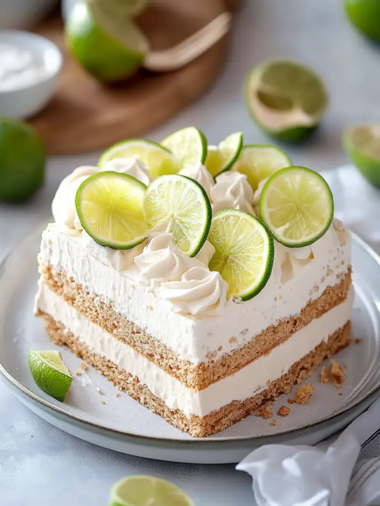 no-bake mexican lime icebox cake - featured image