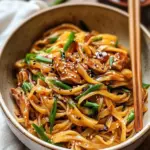 one-pot teriyaki noodles - featured image