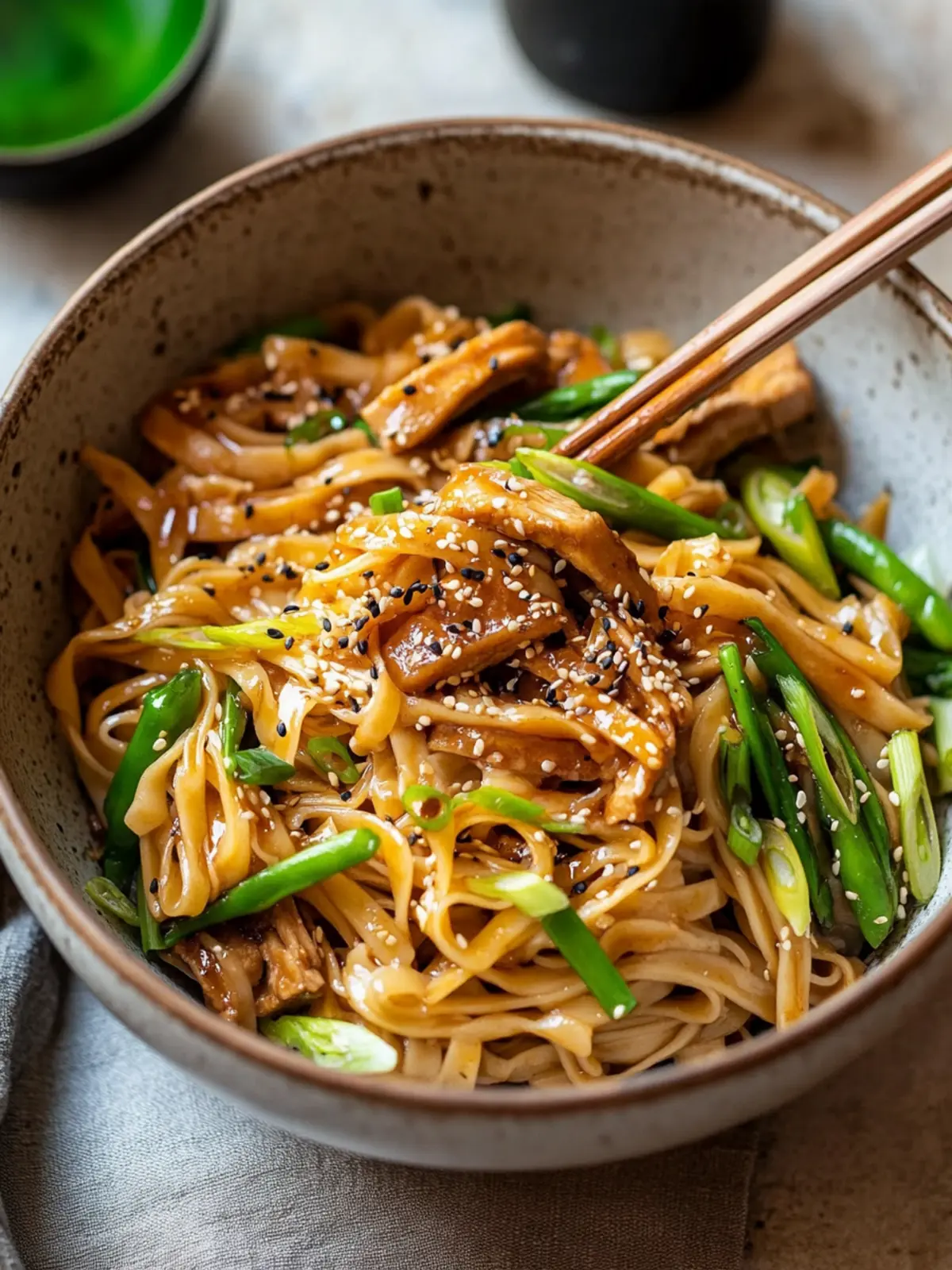 one-pot teriyaki noodles preparation steps