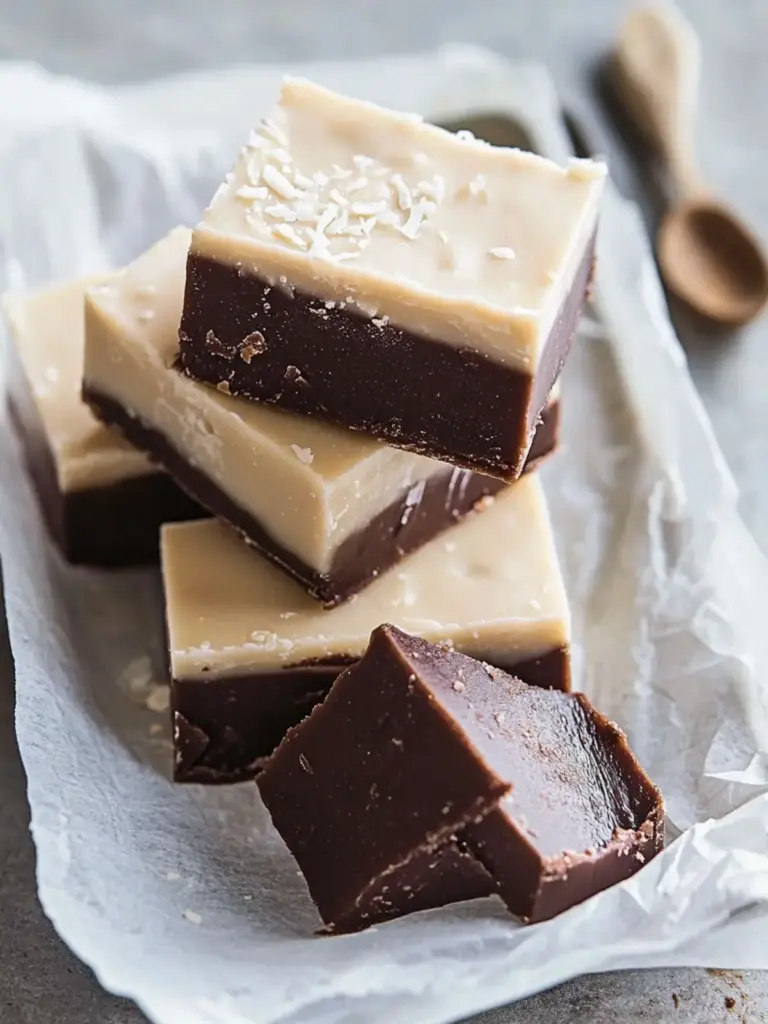 paleo coconut oil fudge - featured image