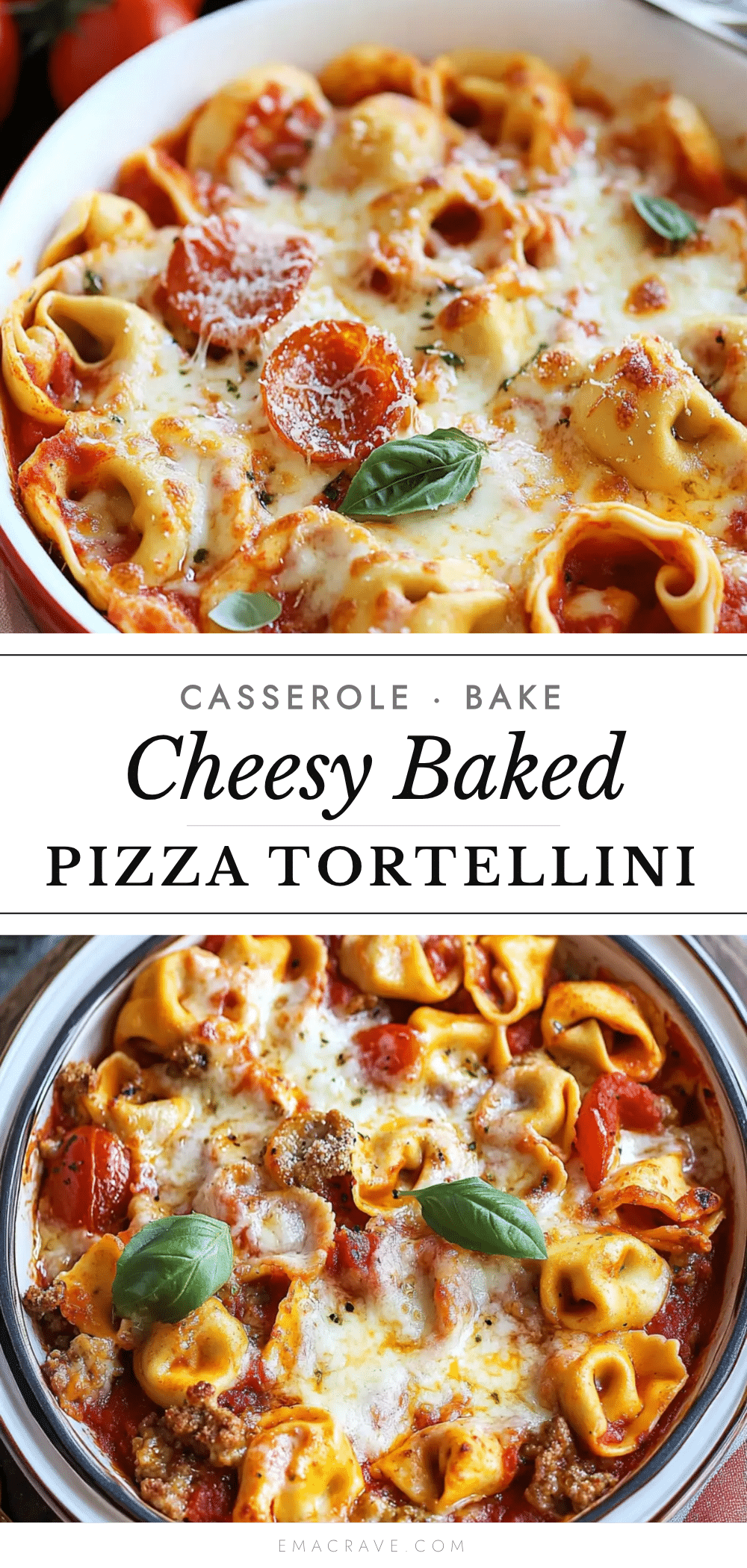 pizza tortellini casserole recipe