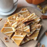 pumpkin spice latte bark - featured image