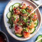 quick ahi tuna poke appetizer in 15 minutes - featured image